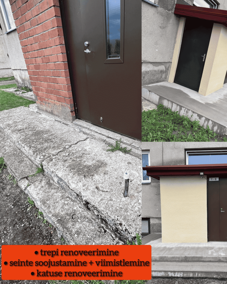 Trepi ja katuse renoveerimine