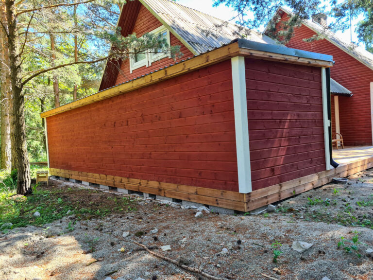 Puukuuri ja terrassi ehitus